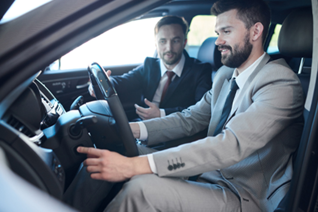 Men in Car