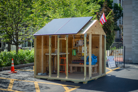 Figure 2 - Model Installation at Northeastern campus